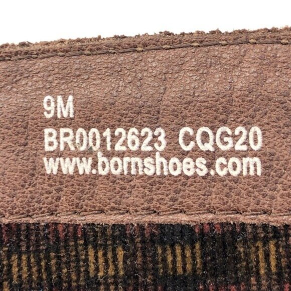 Born Carran Brown Leather Tall Riding Boots 9M - Picture 8 of 14